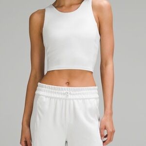 Lululemon Ribbed Softstreme Cropped Tank Top
